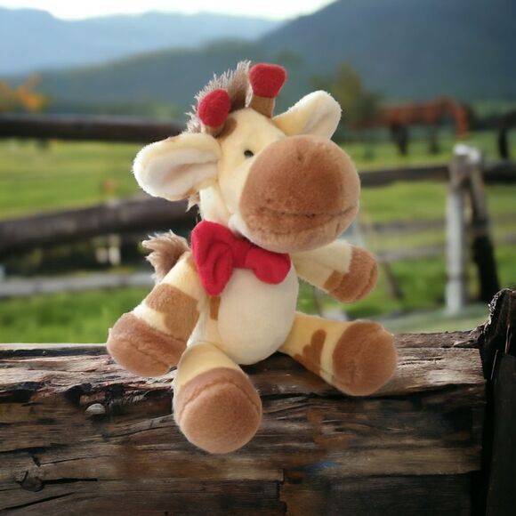 Russ Geramy Giraffe Stuffed Animal Toy Plush Russ Stuffie Plushie Vintage 90s - Picture 15 of 16